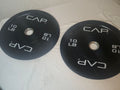 CAP Barbell 10LB Olympic Rubber Bumper Weight Plates -Pair for Strength Training